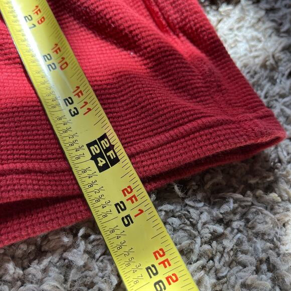 Vintage Ralph Lauren POLO Pony Rider LOGO RAGLAN Sweatshirt Size L Red - Picture 4 of 5